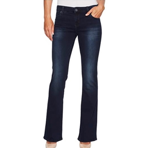 Kut from the Kloth | Baby Bootcut Dark Wash Jeans - Picture 1 of 11